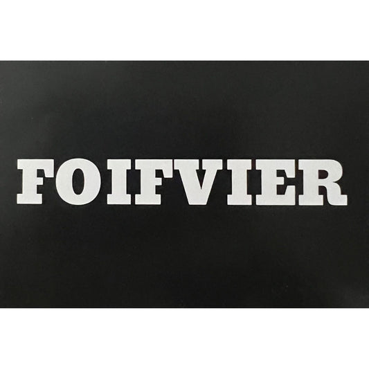 Sticker "FOIFVIER"