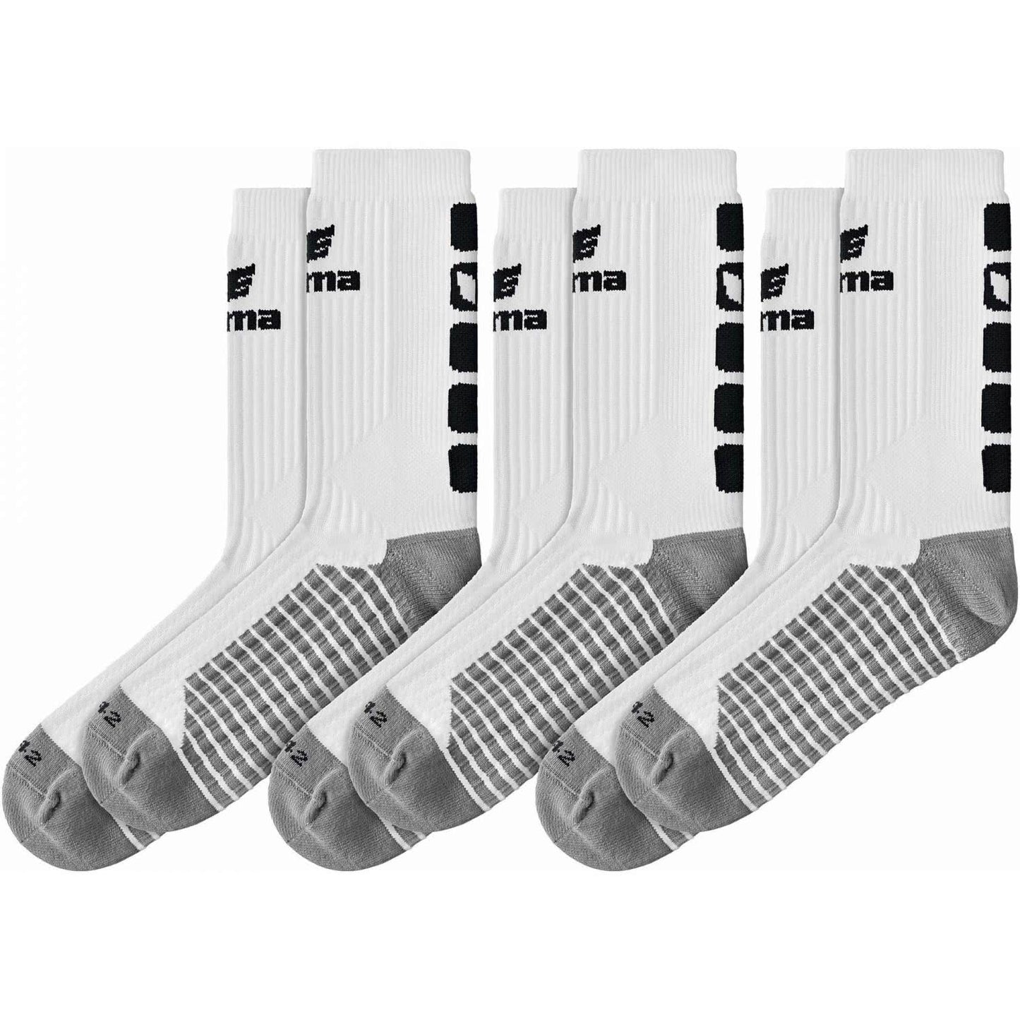 ERIMA 5-C Socken 3er Pack Weiss