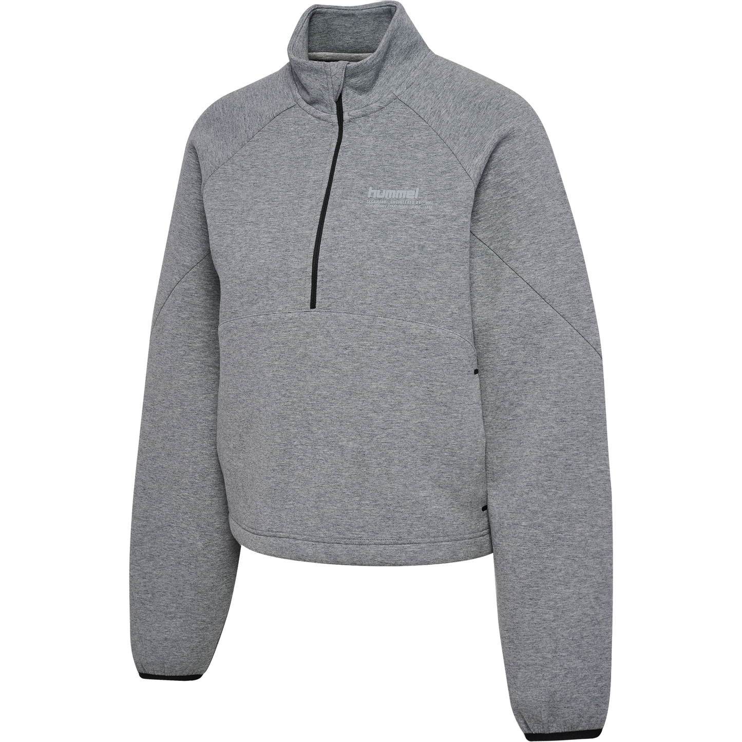 hmlTECH FLEECE WOMEN BOXY HALF ZIP